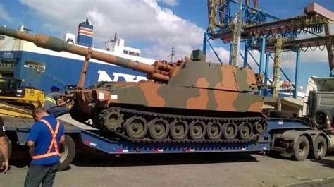 US donates M109A5 self-propelled howitzers to Brazilian Army | January ...