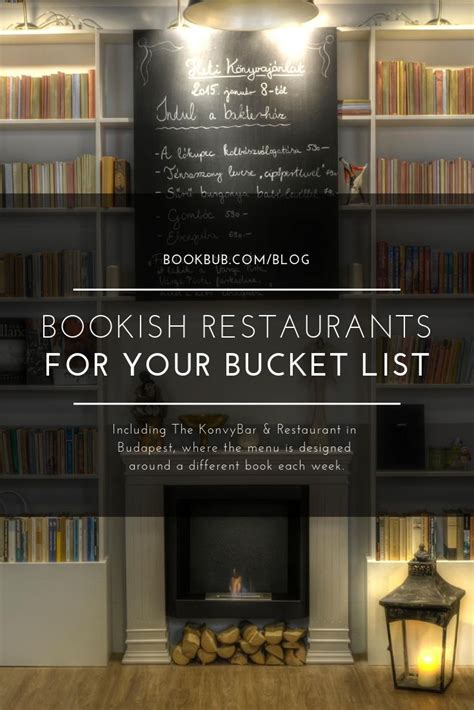 11 Delightfully Delicious Book-Themed Restaurants | Literary travel, Cool restaurant, Books