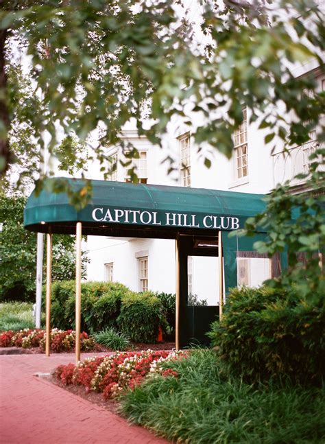 Wedding Reception At Capitol Hill Club