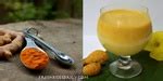 A turmeric smoothie with a flavor-enhancing pro tip ;) | Fresh Bites Daily
