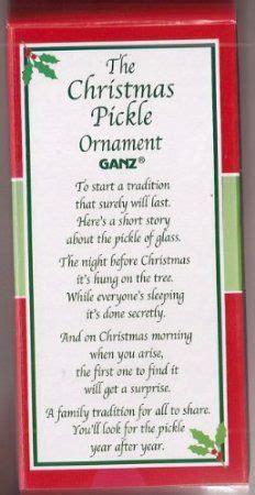 Ganz The Christmas Pickle Ornament,Glass, Green | Christmas pickle, Christmas pickle ornament ...