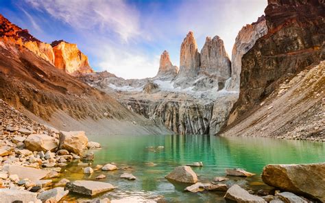 Torres Del Paine National Park In Chile’s Patagonia Wallpaper Hd : Wallpapers13.com