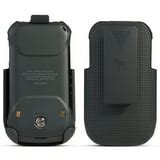 Nakedcellphone Holster for Kyocera DuraXV Extreme and DuraXE Epic and DuraXA Equip, Black ...