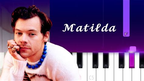 Harry Styles - Matilda | Piano Tutorial Accordi - Chordify