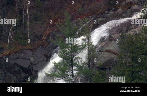 Falls In Crawford Notch State Park Stock Video Footage - Alamy