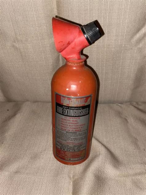 1978 BURNZOMATIC DRY chemical fire extinguisher $30.00 - PicClick