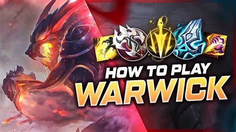 HOW TO PLAY WARWICK SEASON 13 | Build & Runes | Season 13 Warwick guide ...