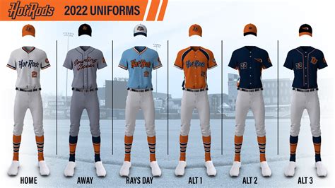 Hot Rods unveil updated look for 2022 | Ballpark Digest