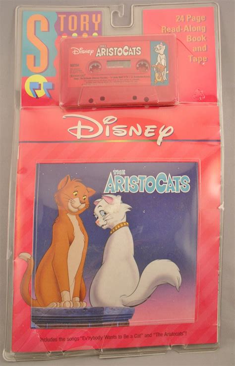 Walt Disney 1988 The ARISTOCATS Read-Along Cassette & by SMNtoys