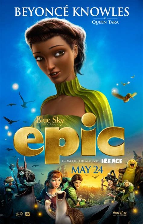 Epic Animated Movie Poster