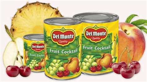 The Boozy History Of The Original Canned Fruit Cocktail