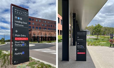 New Maitland Hospital Wayfinding Strategy & Signage Design - Minale Gerber