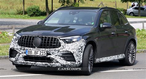 The 2023 Mercedes-AMG GLC 63 Is Shaping Up To Be A 671 HP Plug-In Hybrid Crossover | Carscoops