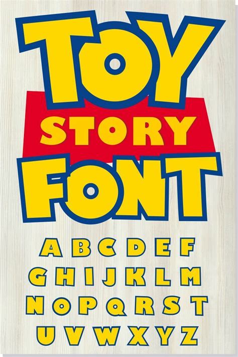 Toy Story font SVG Toy Story font OTF Toy Story logo svg png / Original ...