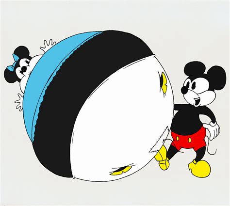 Inflated Minnie by ww07kid on DeviantArt