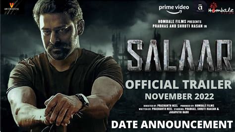 Salaar Movie Trailer I Official Teaser I Release Date I Salaar Trailer Release Date #salaar # ...