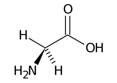 File:Amminoacido glicina formula.svg - Wikimedia Commons