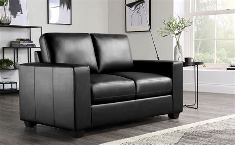 Black Leather Sofa