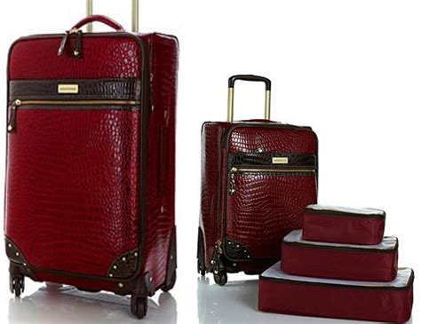 Samantha Brown 5 Piece Classic Luggage Set 28" & 21" Upright, Plus ...