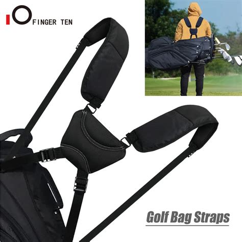 Comfortable Padded Golf Bag Straps Double Shoulder Replacement Strap ...