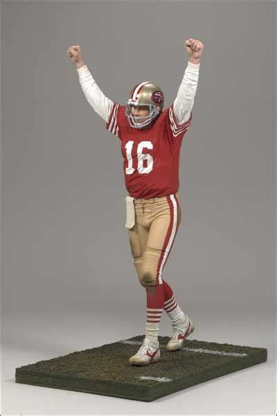 McFarlane Productions NFL Legends - Joe Montana (Red 49ers Jersey ...