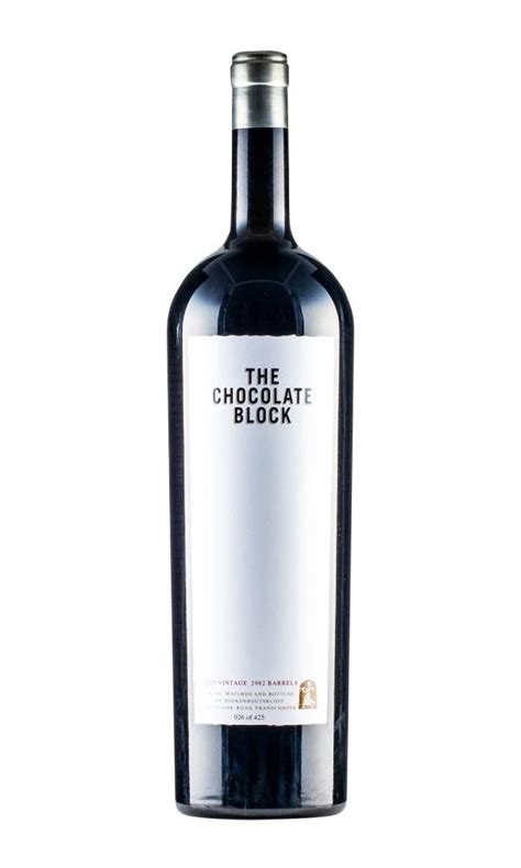 Boekenhoutskloof The Chocolate Block 600cl 2020 | Hedonism Wines