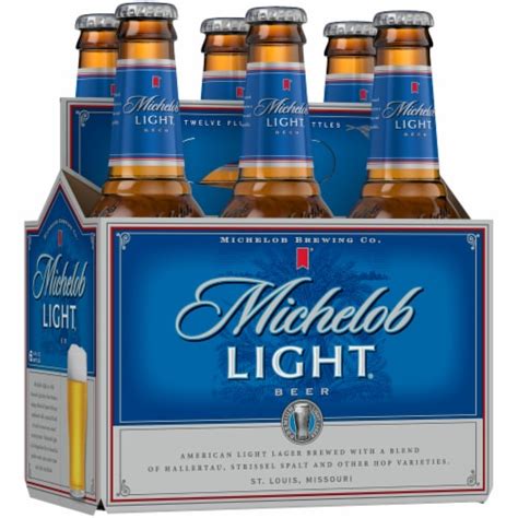 Michelob Light Beer, 6 pk / 12 fl oz - Fry’s Food Stores