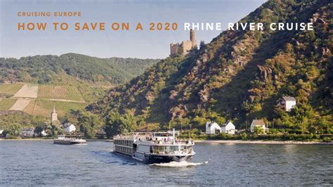 How To Save On A 2020 Rhine River Cruise