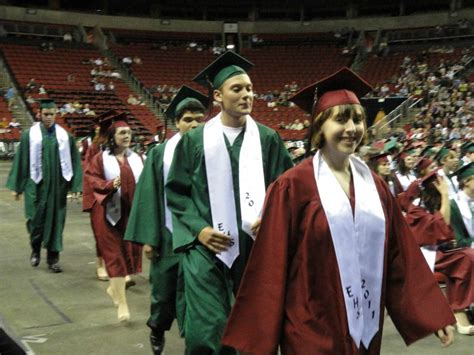 For Eastlake High School's Class of 2011, a Fond Farewell and Graduation at Key Arena ...