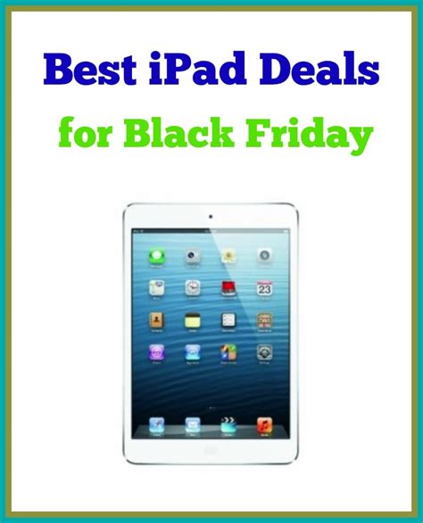 iPad and iPad Air Black Friday Deals