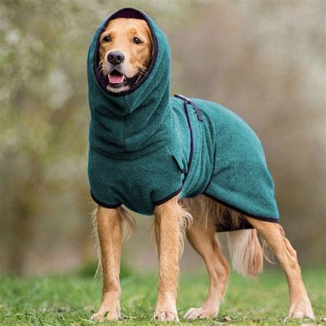PWFE Winter Warm Dog Clothes Thicken Fleece Sweater For Dogs Pet Puppy Coat Soft Plush Hoodies ...