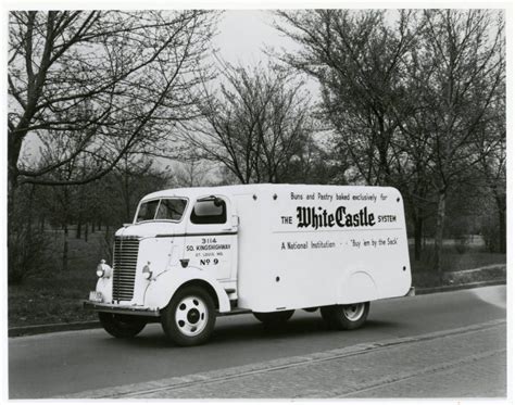 White Castle delivery truck for buns and pastry. Located in St. Louis, Missouri. Address on ...