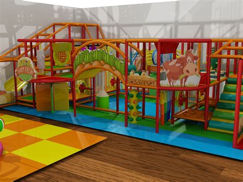 2 Level Farm Theme Playscape - Indoor Playgrounds International