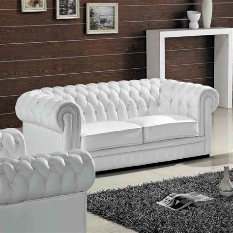 Sofa Piel Blanco - www.inf-inet.com