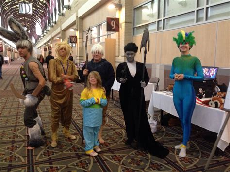 Tooth, Jack Frost, Pitch Black, Sandman, Bunnymund, and Sophie from ...