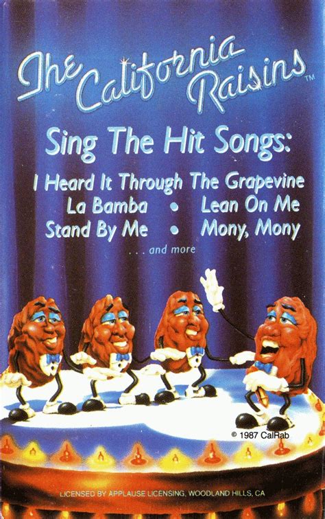 The California Raisins – Sing The Hit Songs (1987, CrO₂, Cassette ...