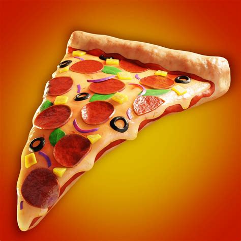 Pizza Slice - FlippedNormals