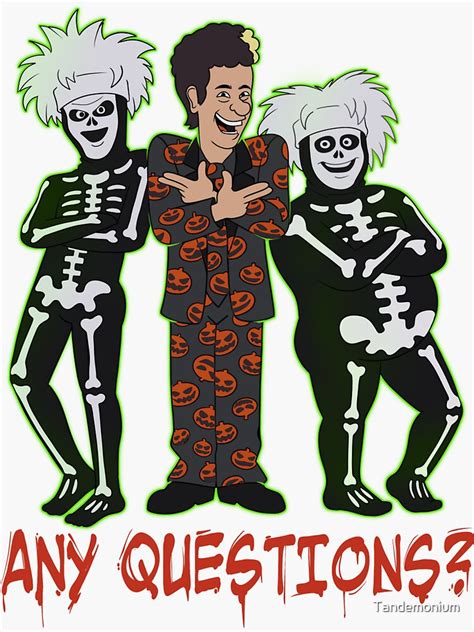 "I’m David Pumpkins" Sticker by Tandemonium | Redbubble