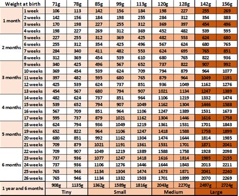 Yorkie poo growth chart