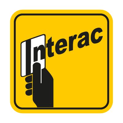 Interac yellow vector logo - Interac yellow logo vector free download