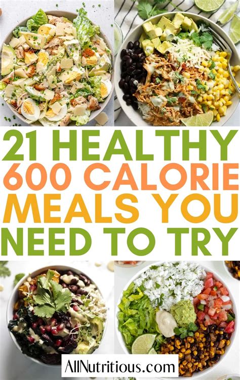 21 Healthy 600 Calorie Meals To Try - All Nutritious