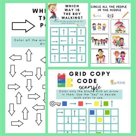 Spatial Awareness: Spatial perception activities and worksheets • Teacha!