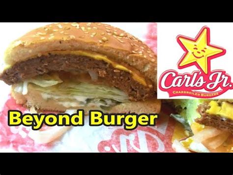 Carl's Jr. Beyond Burger Review: Plant-Based: Eye-On-Stuff - YouTube