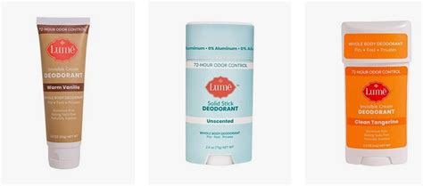 Lume Deodorant Products