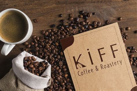 Logo design for coffee brand Kiff on Behance