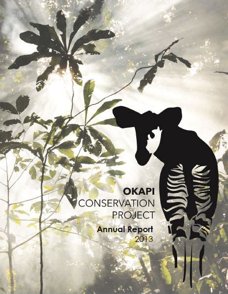 Okapi Conservation Project 2013 Annual Report Now Available For ...