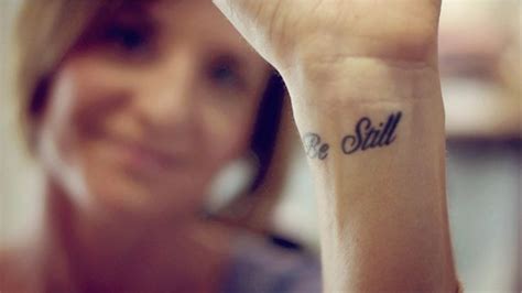 44 best Be Still Tattoo images on Pinterest | Tatoos, Be still tattoo and Cute small tattoos