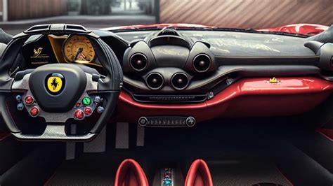 Ferrari LaFerrari Dashboard. AI Designed - YouTube