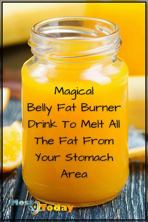 Belly Fat Burner Drink: Melt All The Fat From Your Stomach Area