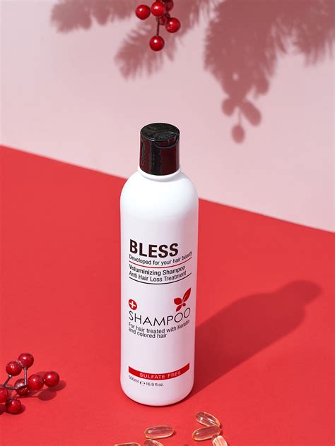 Shampoo - sulfate free - colored & treated hair 500 ml BLESS - Hair ...